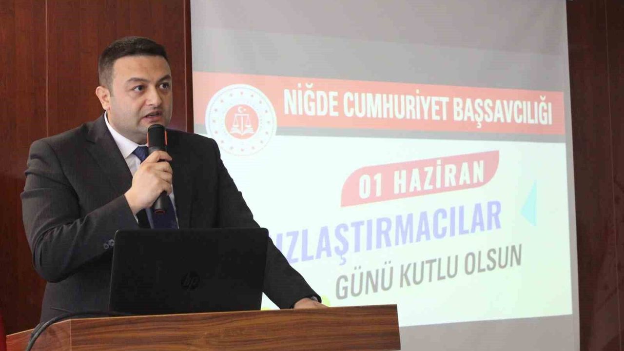 Niğde Adliyesi'nde Uzlaştırmacılar Günü kutlandı