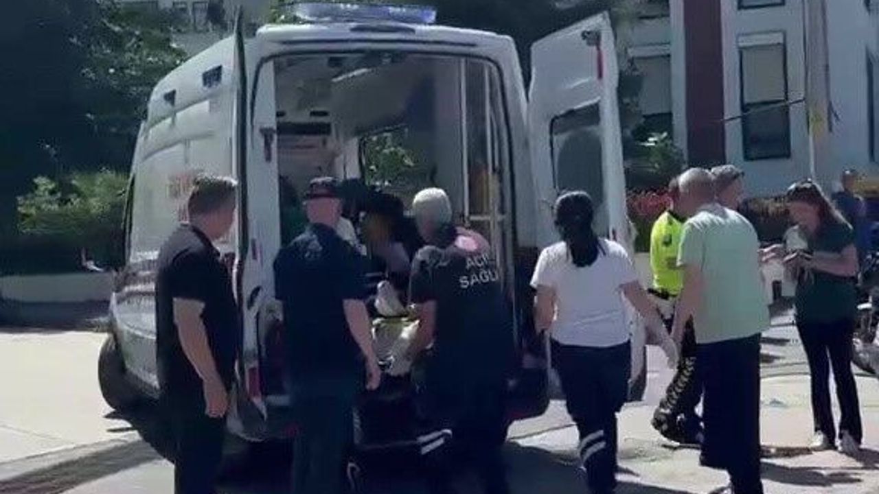 Otomobil ile motosiklet çarpıştı, 1 kişi yaralandı