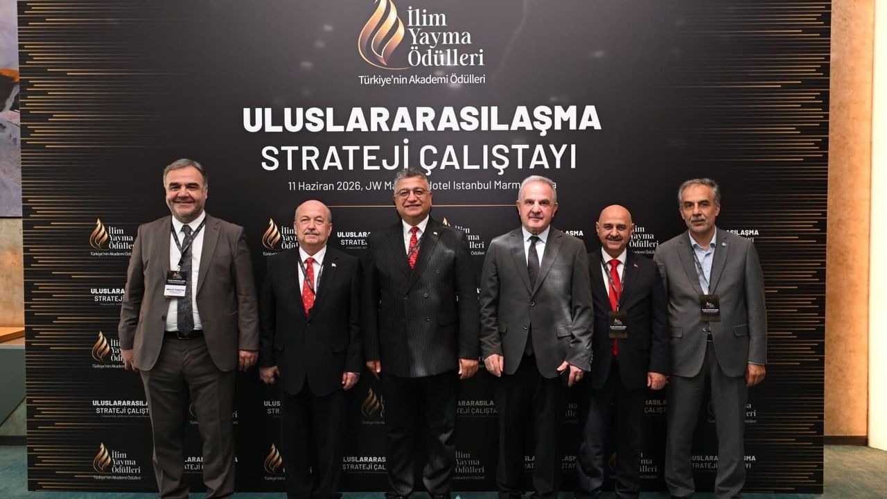 Rektör Prof. Dr. Musa Alcı, 'Uluslararasılaşma Strateji Çalıştayı'na katıldı