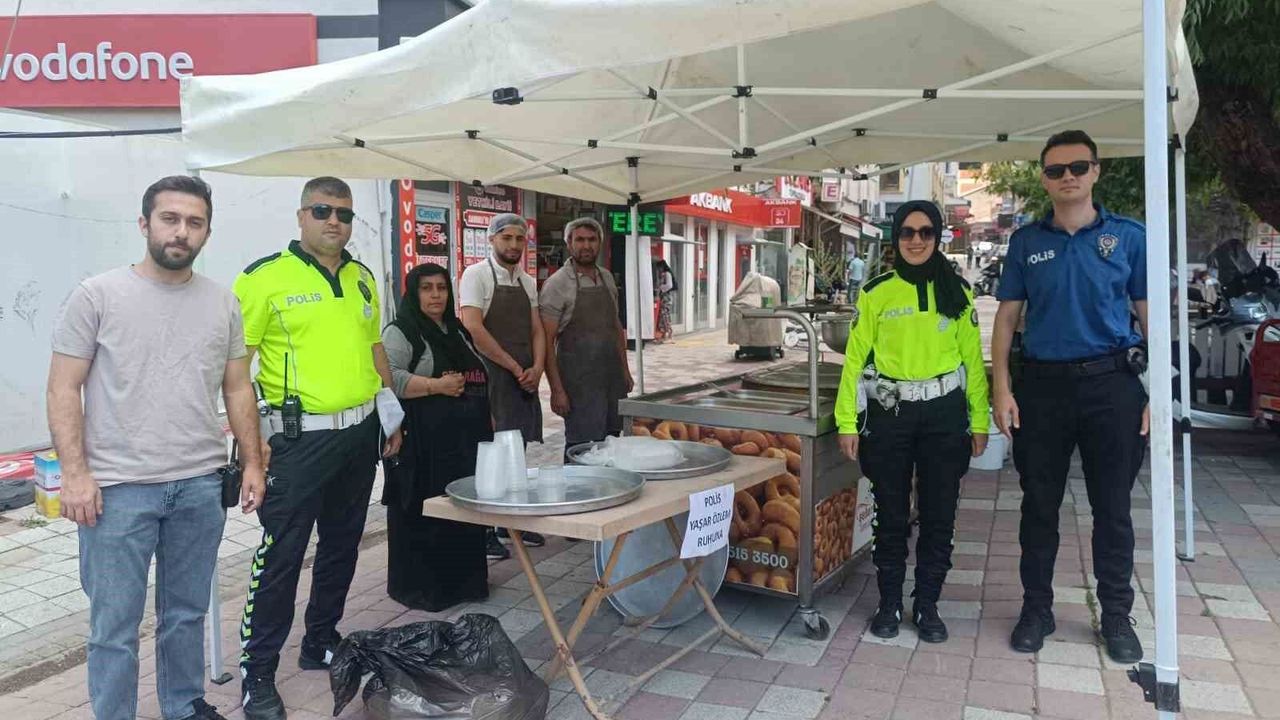 Sandıklı'da şehit polis memuru Yaşar Özlem için mevlit okutu
