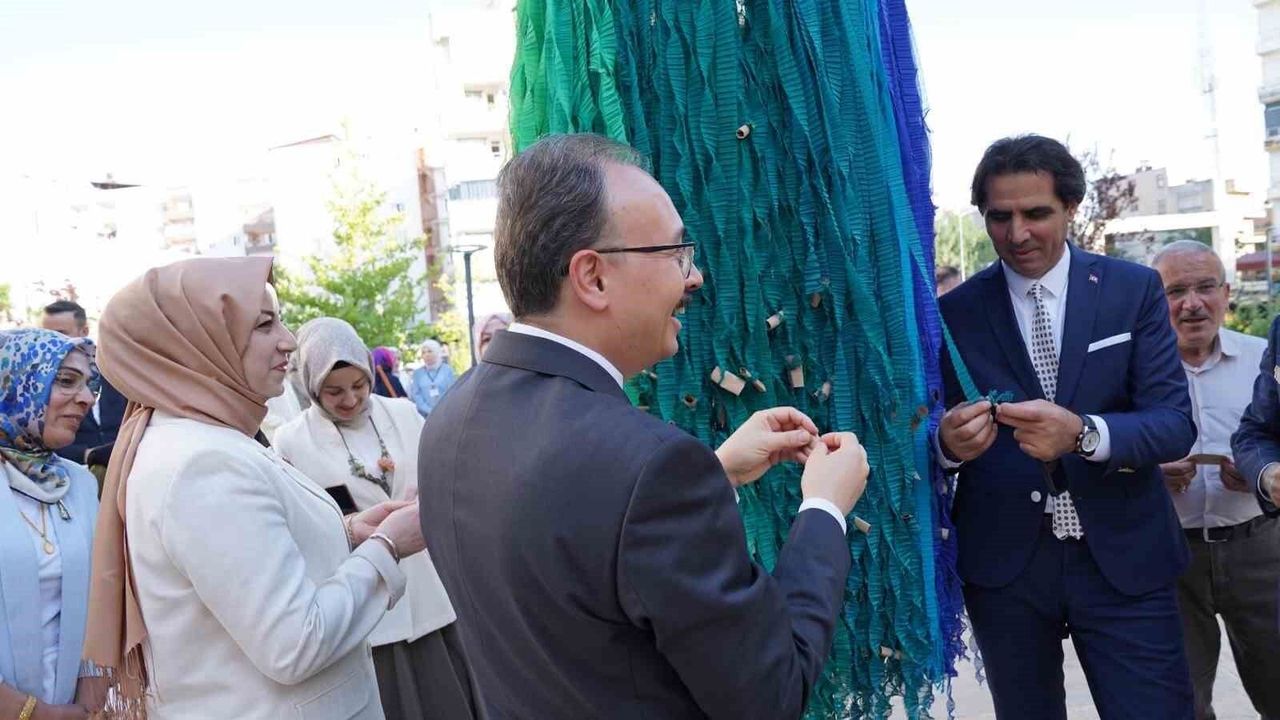 Siirt'te atık malzemeler sanat eserine dönüştü