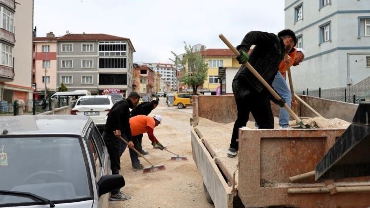 Söğüt Belediyesinden altyapı mesaisi