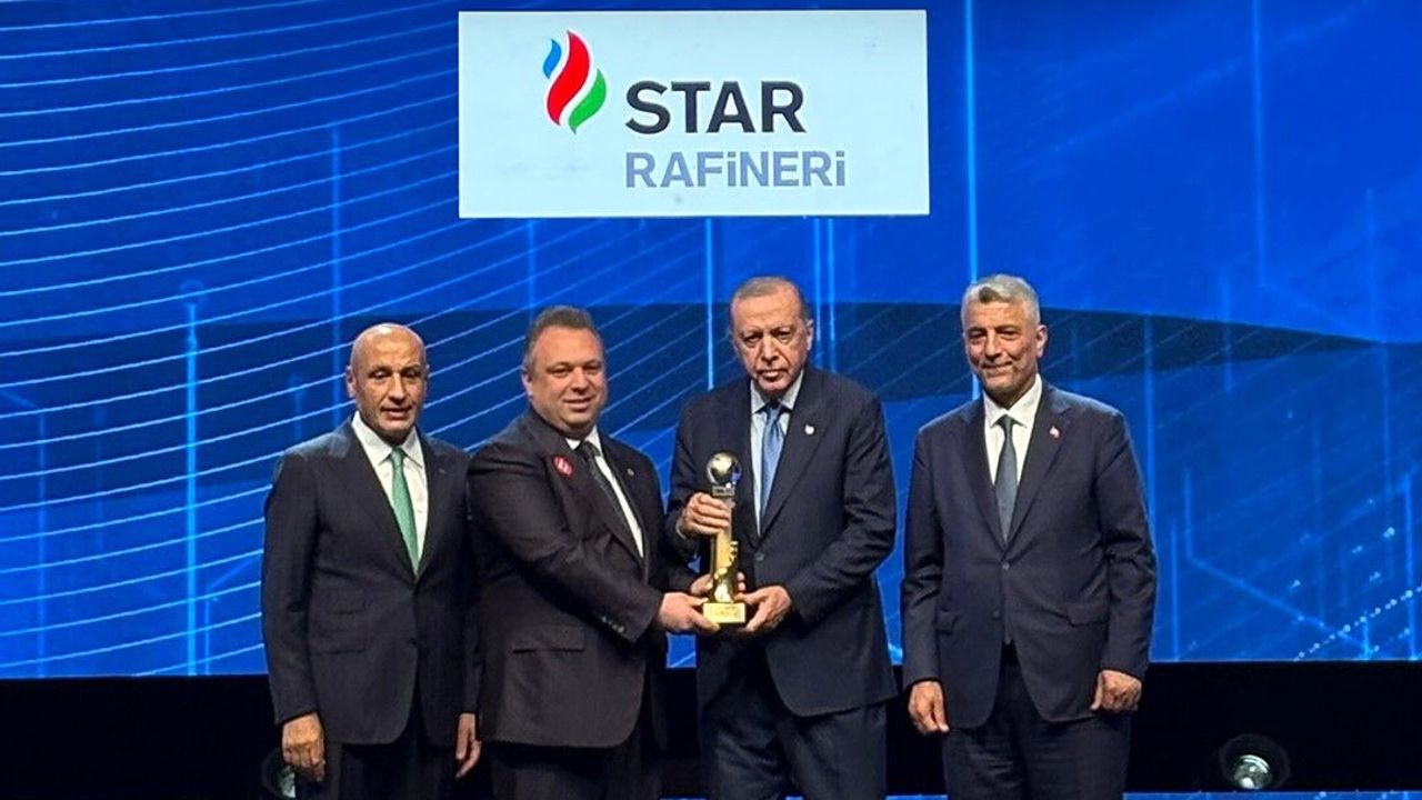 STAR Rafineri, '2025 İhracat Şampiyonları' listesinde 7'nci sırada yer aldı