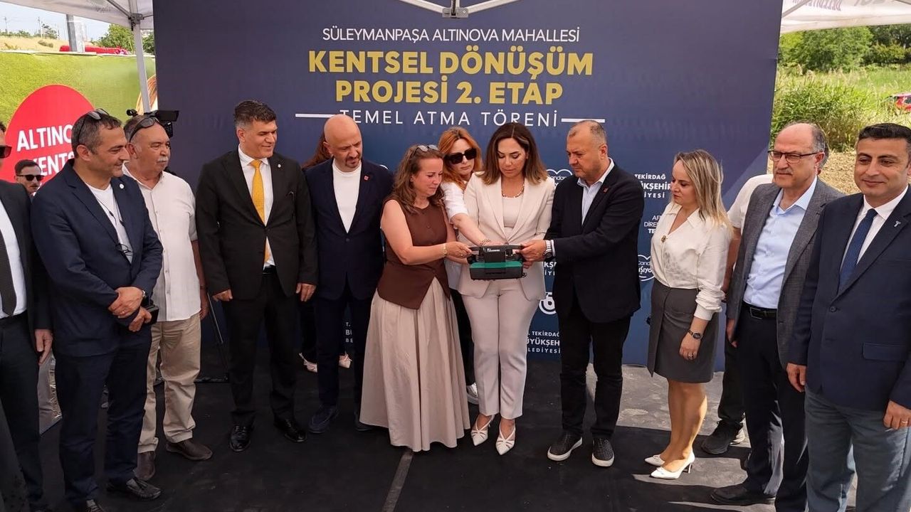 Tekirdağ'da depreme dayanıklı yaşam için yeni adım: Altınova