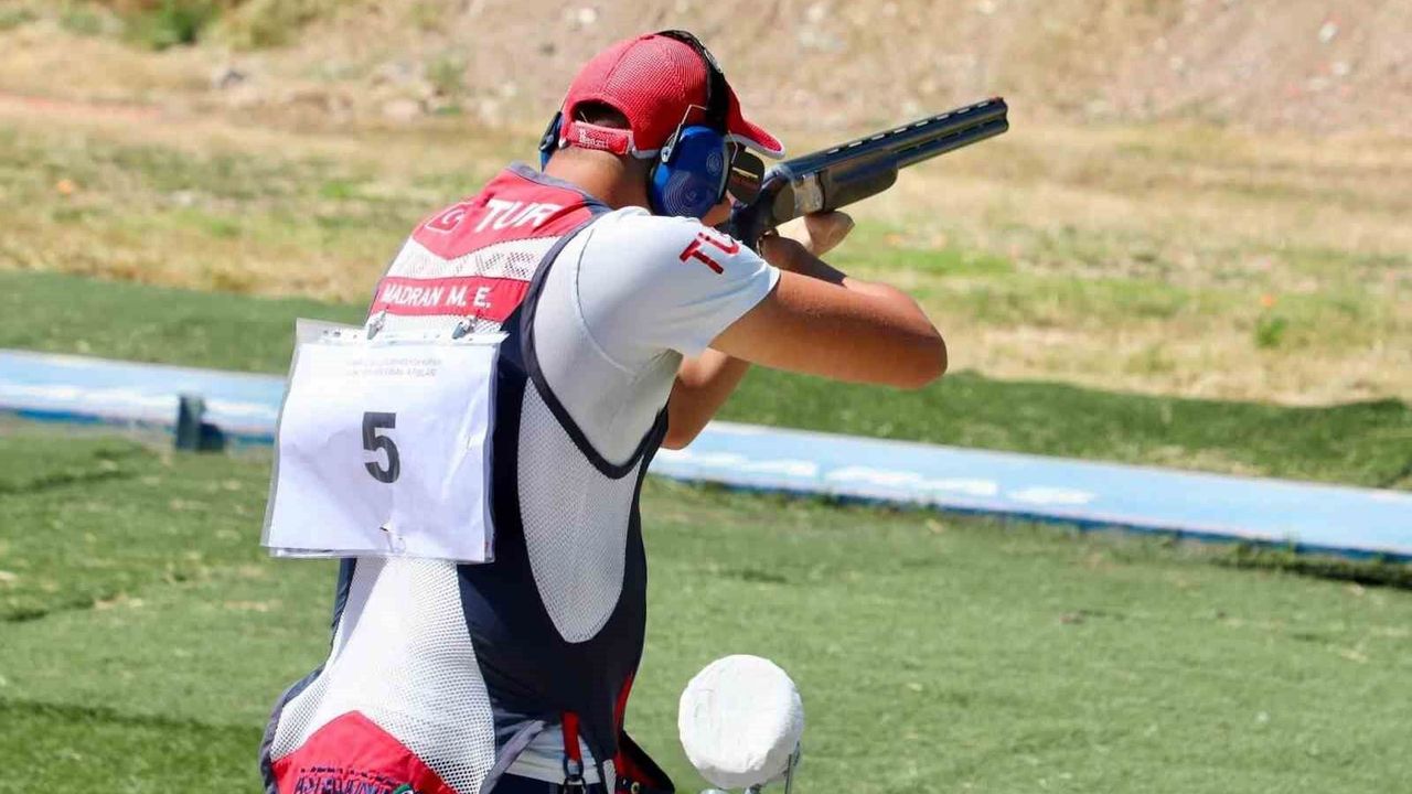 Trap Ulusal Federasyon Kupası'nda Aydınlı sporcula