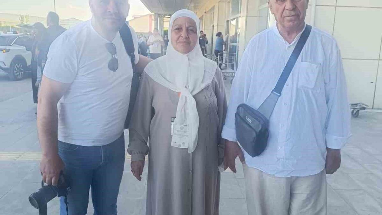 Van'dan kutsal topraklara uzanan yolculuk sona erdi: İlk hac