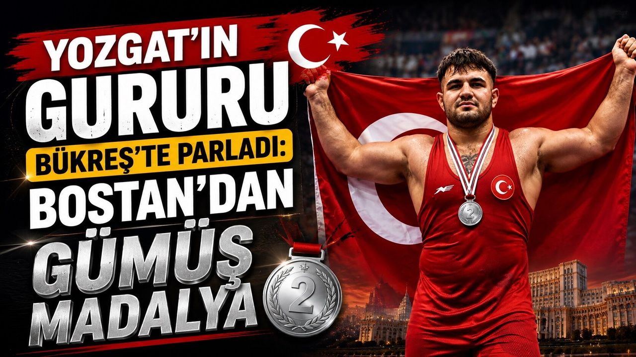 Yozgat'ın Gururu Üzeyir Ayberk Bostan Bükreş'te Parladı