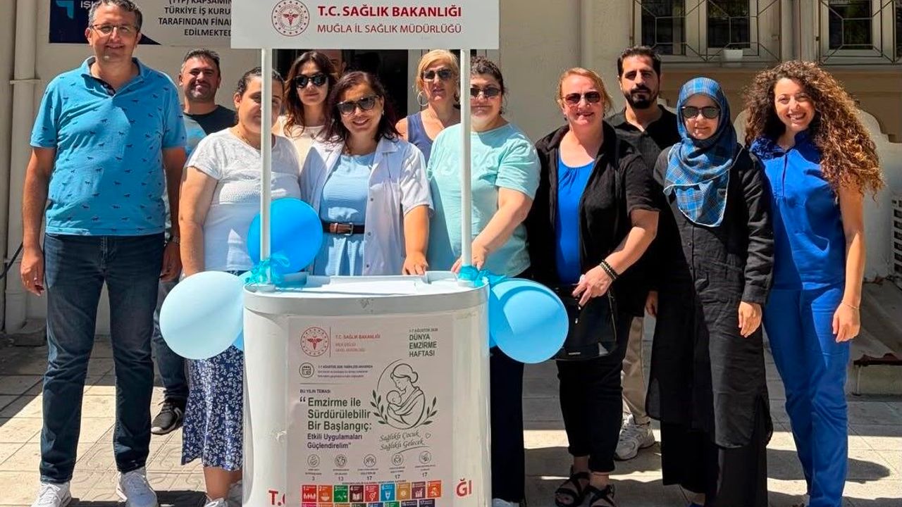 Yatağan'da Dünya Emzirme Haftası etkinliklerle kutlandı