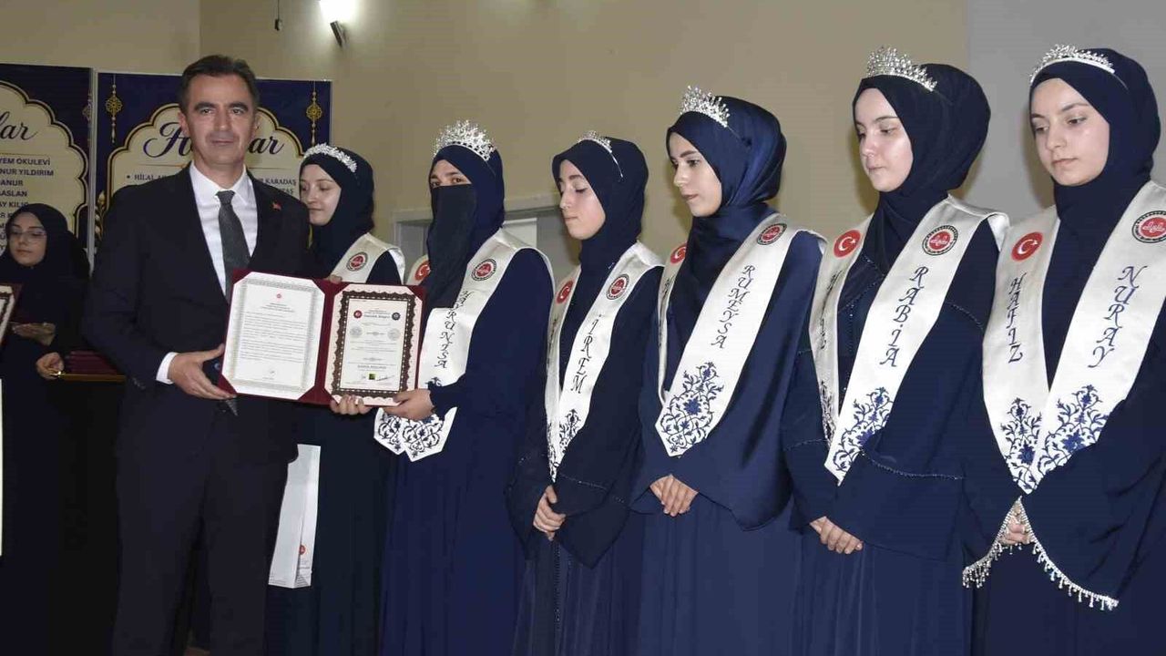 Bitlis'te 86 hafize icazet aldı
