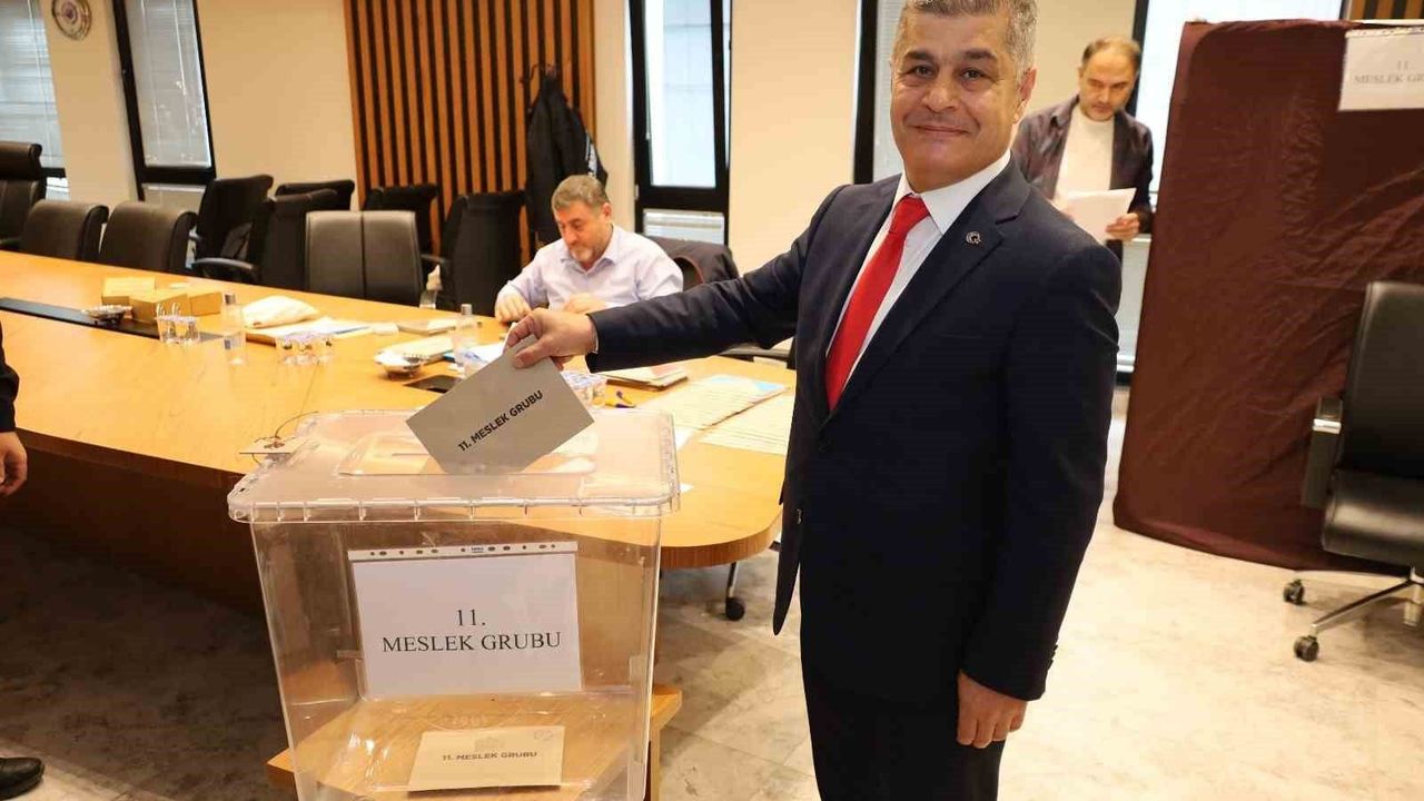 Bafra TSO'da Göksel Başar'ın listesi kazandı