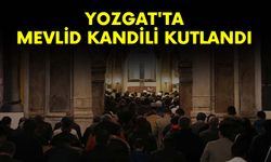 Yozgat'ta Mevlid Kandili kutlandı