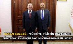 Bakan Bozdağ: "Türkiye, Filistin davasının dünyadaki en güçlü savunucularından birisidir"