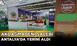 Akdağmadeni salebi Antalya'da yerini aldı
