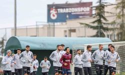 Trabzonspor, Beşiktaş maçı hazırlıklarını sürdürdü