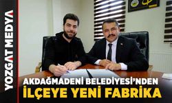 Akdağmadeni Belediyesi'nden İlçeye Yeni Fabrika!