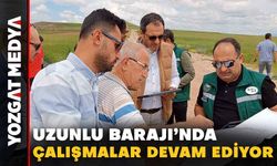 Uzunlu Barajı'nda Çalışmalar Devam Ediyor