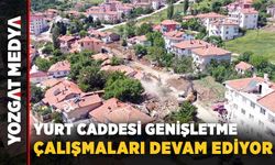 Yurt Caddesi Genişletme Çalışmaları Devam Ediyor