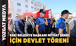 Eski Belediye Başkanı Mithat Şenel için devlet töreni
