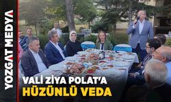 Vali Ziya Polat'a Yozgat'ta hüzünlü veda