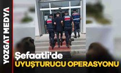 Şefaatli'de uyuşturucu operasyonu