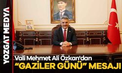 Vali Mehmet Ali Özkan'dan “Gaziler Günü” Mesajı