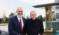 Cumhurbaşkanı Erdoğan, Arnavutluk Başbakanı Edi Rama’yı resmi törenle karşıladı