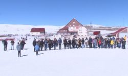 Hesarek Kayak Merkezi’ni 5 haftada 40 bin kişi ziyaret etti