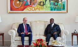 TBMM Başkanı Kurtulmuş, Fildişi Sahili Devlet Başkanı Outtara ile görüştü