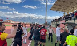 Erzincan’da amatör lig maçında kavga çıktı