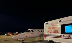 Van’da 6 yaşındaki çocuk hasta için ambulans uçak havalandı