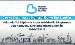 Balıkesir Büyükşehir Belediyesi ihaleleri canlı olarak yayınlayacak