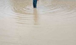 Yenişehir’de ev ve tarlalar sular altında kaldı