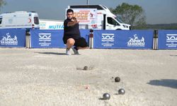 1. Bocce Turnuvası’nda kıyasıya bir mücadele yaşandı