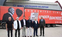 29 Ekim coşkusu ’Cumhuriyet Tırı’ ile Bursa’yı sarıyor