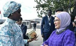 Emine Erdoğan, Senegal Cumhurbaşkanının eşi Marie Khone Fay ile bir araya geldi