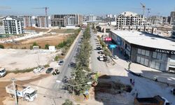 Kardeş Kentler Caddesi’nde kazalara neden olan kurp düzeltiliyor