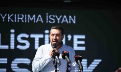 Konya’da ’Soykırıma İsyan Filistin’e Destek Yürüyüşü’ düzenlendi