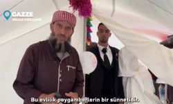 Gazze’de hain saldırıların gölgesinde umutlandıran düğün