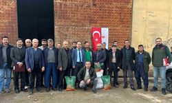 Hakkari’deki çiftçilere tohum desteği yapıldı