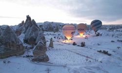 Kapadokya’da balon turları iptal edildi