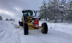 Karabük’te 182 köy yolu ulaşıma kapandı