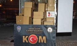 Kayseri’de 2 milyon dal makaron ele geçirildi