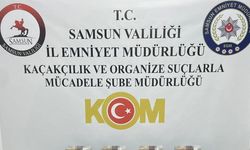 Samsun’da 10 bin adet kaçak makaron ele geçirildi