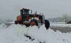 Samsun’da kar yağışı etkili oldu