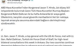 Türk Hava Kuvvetleri Kurmay Başkanı Korgeneral Dalkıran ile ABD’li Korgeneral Hinds bir araya geldi