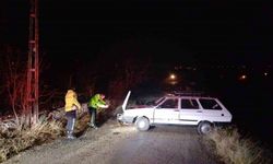 Alkollü sürücü kaza yaptı, aracını bırakıp hastaneye gitti