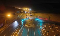 Mardin trafiğinde LED ışıklı yaya geçitleri ve dekoratif sinyalizasyon dönemi başladı