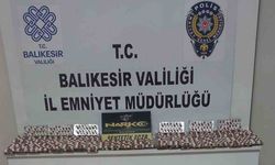 Balıkesir’de 2 bin 700 sentetik hap ele geçirildi