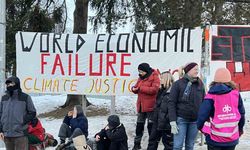 Davos’ta Dünya Ekonomik Forumu karşıtı protesto