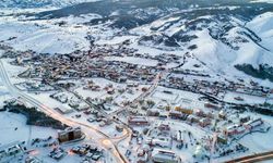 Erzincan’ın köylerinde kış mesaisi